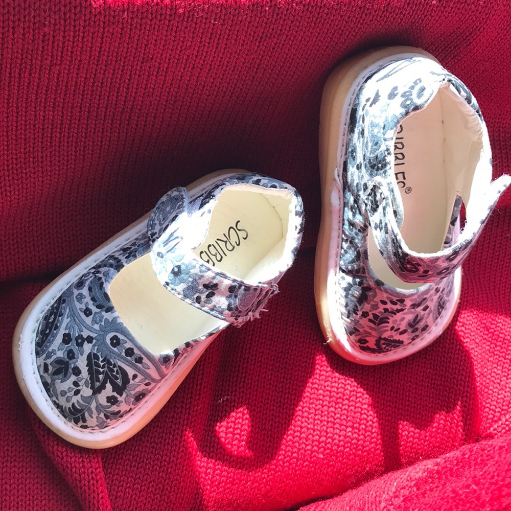 Toddlers Scribbles Maryjane shoes